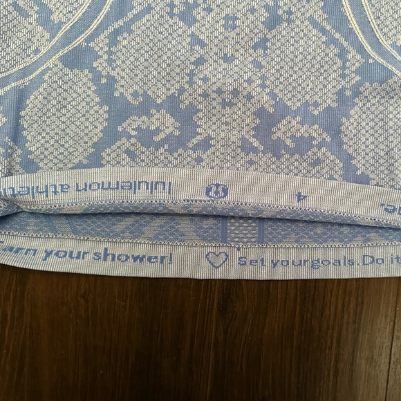 Lululemon Swiftly Tech Racerback Heathered Sapphire Blue - Picture 3 of 6